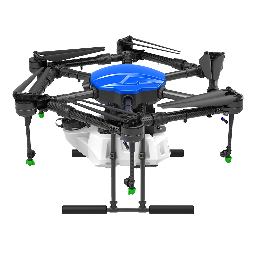 Faradic agriculture drone with arms folded