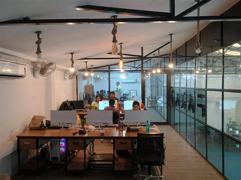 The Faradic team at the office