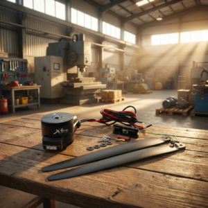 Hobbywing X8 drone motor CW CCW mounted on multirotor drone frame