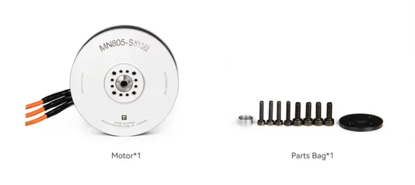 MN805-S Multirotor Fixed Wing UAV Motor KV120 - Image 5