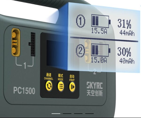 SKYRC PC1500 25A 12S/14S Charger for Drones - Image 3