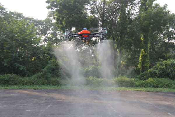 High-capacity agriculture UAV for Indian farmlands