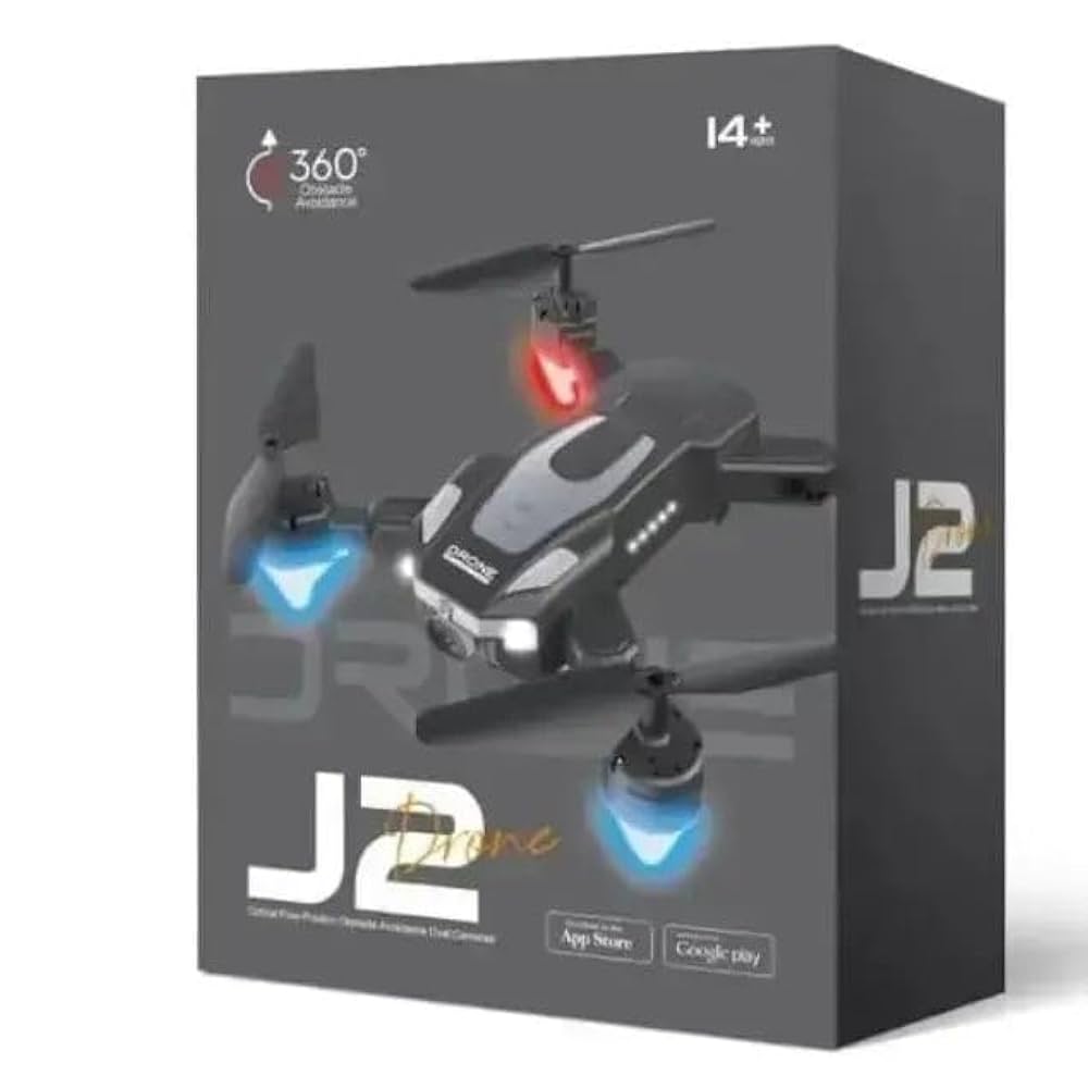 J2 Drone – Mini Toy Drone for Kids with LED Lights & 360° Flip | Easy to Fly for Beginners - Image 4