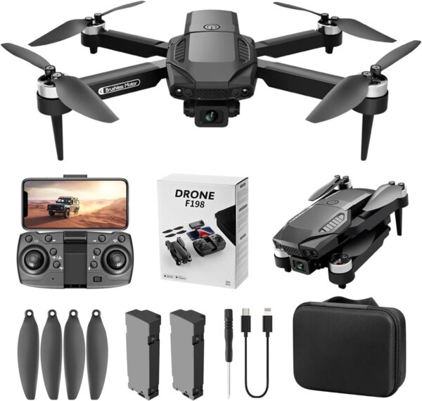 F198 Brushless Toy Drone with remote controller – Flycast