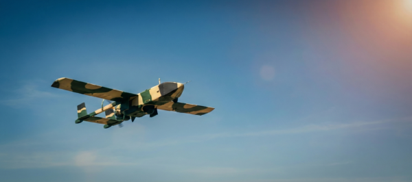 Indian military DRDO Nishant drone launched for surveillance mission