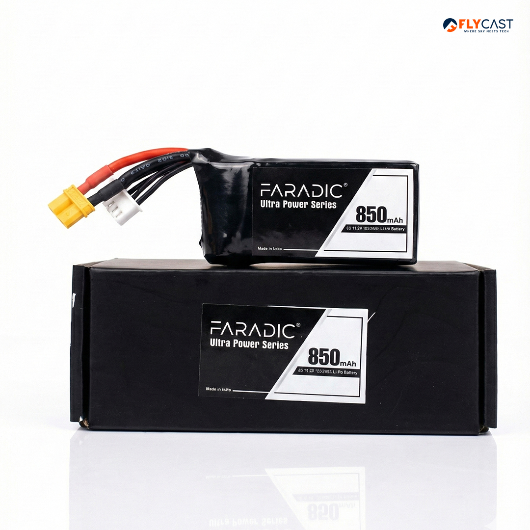 Faradic 4S 850mAh 120/240C 15.2V Lipo Battery – High-Performance FPV Drone Battery - Image 2