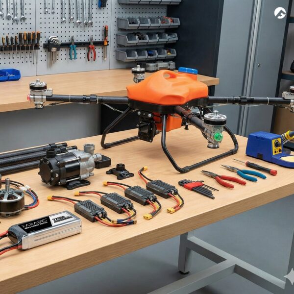 Flycast remote agriculture drone troubleshooting support provided to Indian farmers.