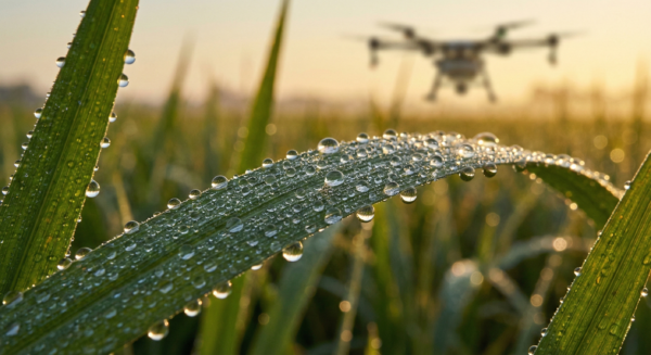 Agriculture drone spraying 